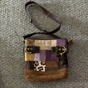 Limited edition patch work bag